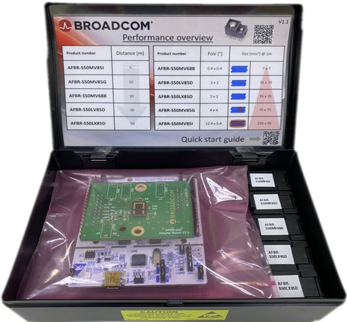 Broadcom AFBR-S50-FEK Evaluierungskit