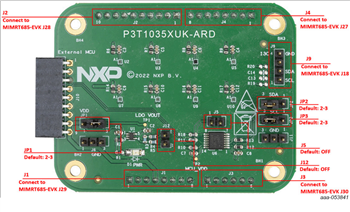 NXP Semiconductors P3T1035xUK Arduino® abgeschirmtes Evaluierungsboard