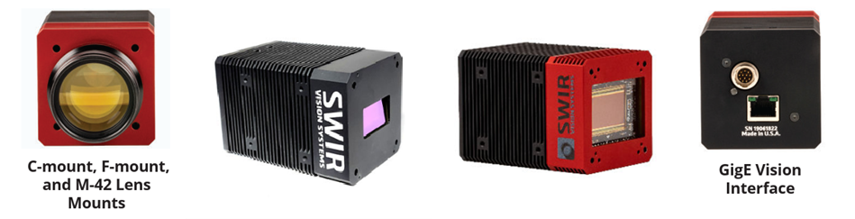 Infografik - onsemi Acuros® CQD® Kurzwellen-Infrarotkameras (SWIR)