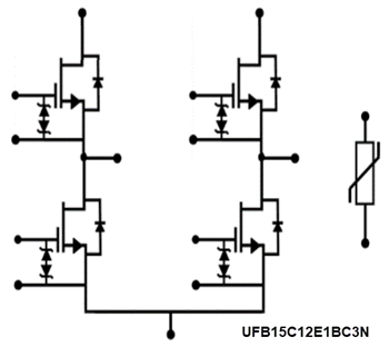 Applikations-Schaltungsdiagramm - onsemi SiC E1B Module