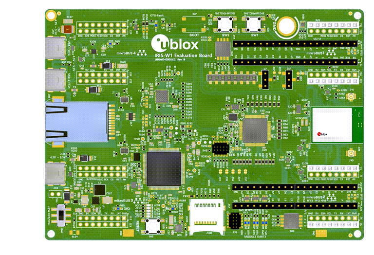 u-blox EVK-IRIS-W10 Evaluierungskits