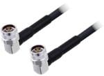 Pasternack N Male Right-Angle to Right-Angle Cable Assemblies