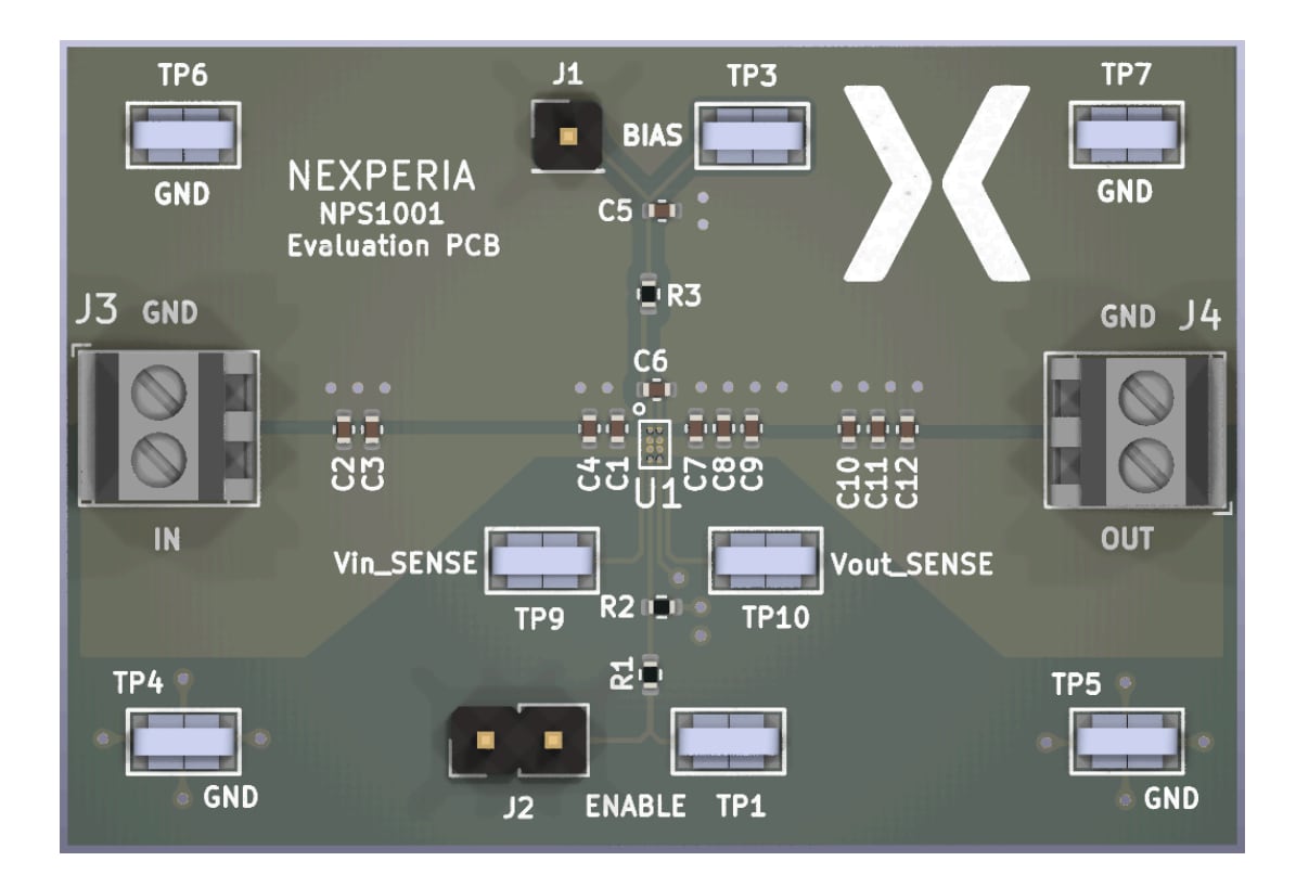 Nexperia NEVB-NPS1001 Evaluierungsboard