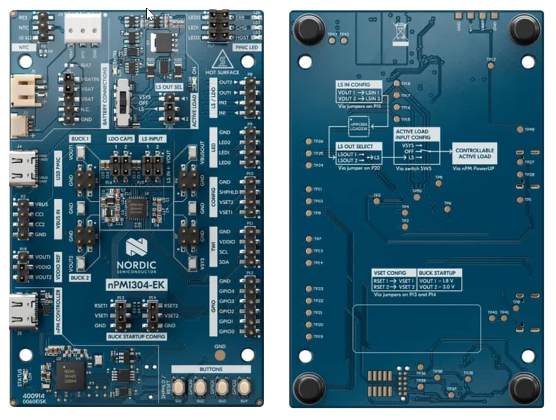 Nordic Semiconductor nPM1304 Evaluierungskit