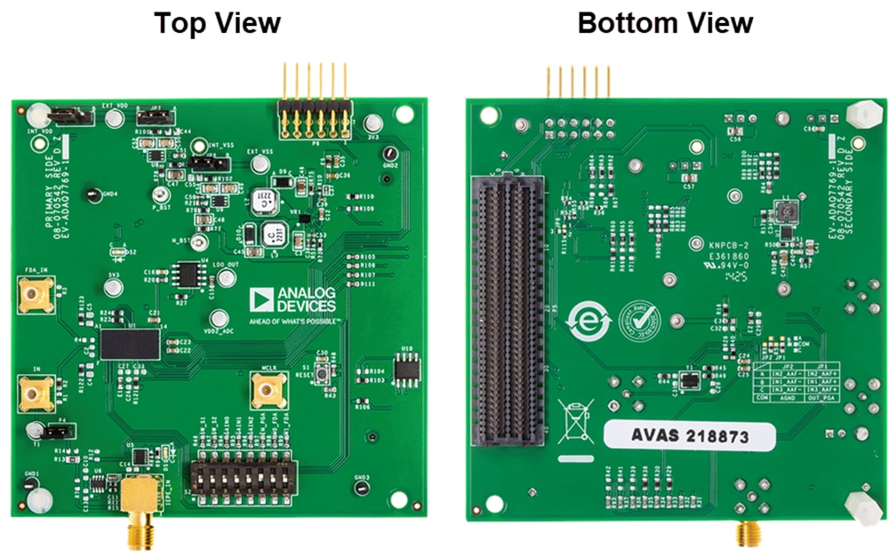Technische Zeichnung - Analog Devices Inc. EV-ADAQ7769-1FMC1Z DAQ-Evaluierungskit