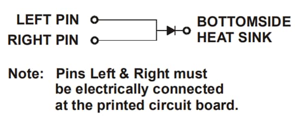 Schaltplan - Diodes Incorporated DTH1006P5 Glaspassivierter Gleichrichter mit schneller Erholung