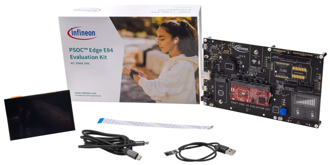 Technische Zeichnung - Infineon Technologies KITPSE84EVALTOBO1 PSOC™ Edge E84 Evaluierungskit