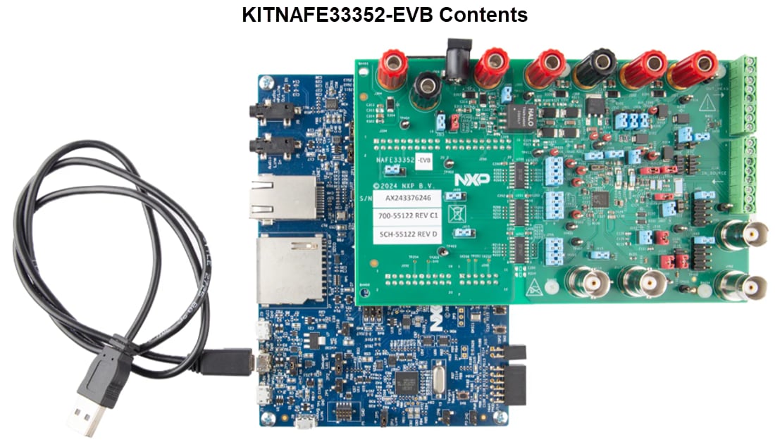 Technische Zeichnung - NXP Semiconductors NAFE33352 Evaluierungsboards