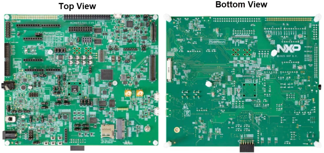 Technische Zeichnung - NXP Semiconductors MIMXRT700-EVK MCU-Evaluierungsboard