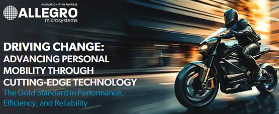 Infographic - Allegro MicroSystems Speed Sensors in Personal Mobility Applications