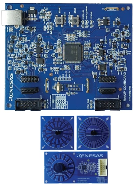 Technische Zeichnung - Renesas Electronics RAA2P3226 Sensor-Evaluierungstools