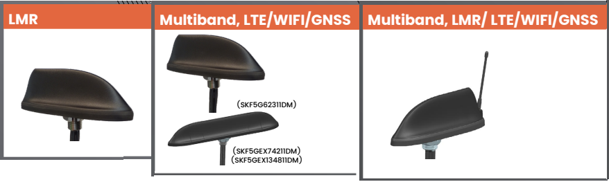 Pulse Electronics Sharkfin SKF-Antennen