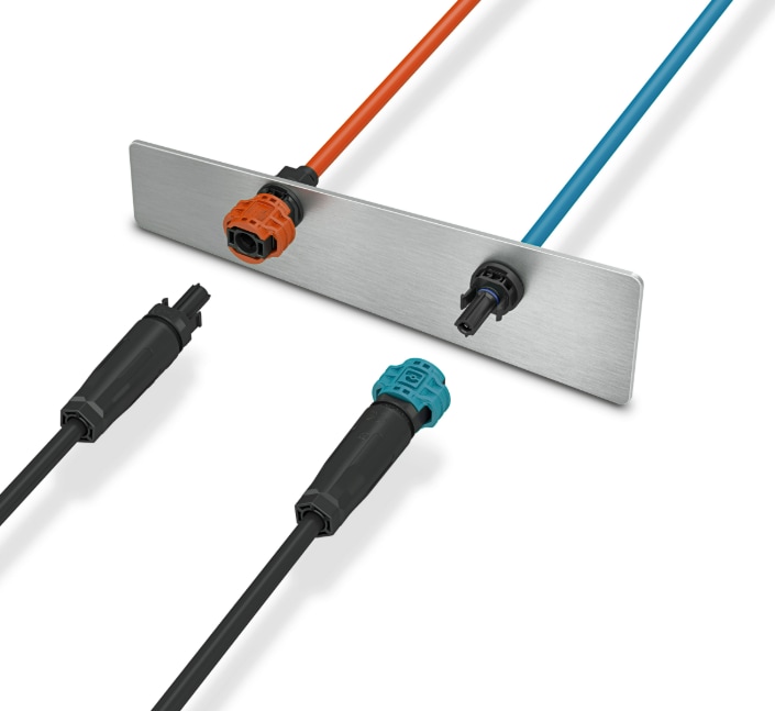 Infografik - Phoenix Contact Batteriepol-Steckverbinder für Wohnraumspeicher