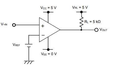 Applikations-Schaltungsdiagramm - ROHM Semiconductor LM2903EZ Massebezogener Automotive-Komparator