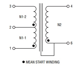 Schaltplan - Bourns SMD-Transformatoren PKSEP6 für Ultraschallsensoren