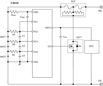 ABLIC S-82H4B Battery Protection ICs