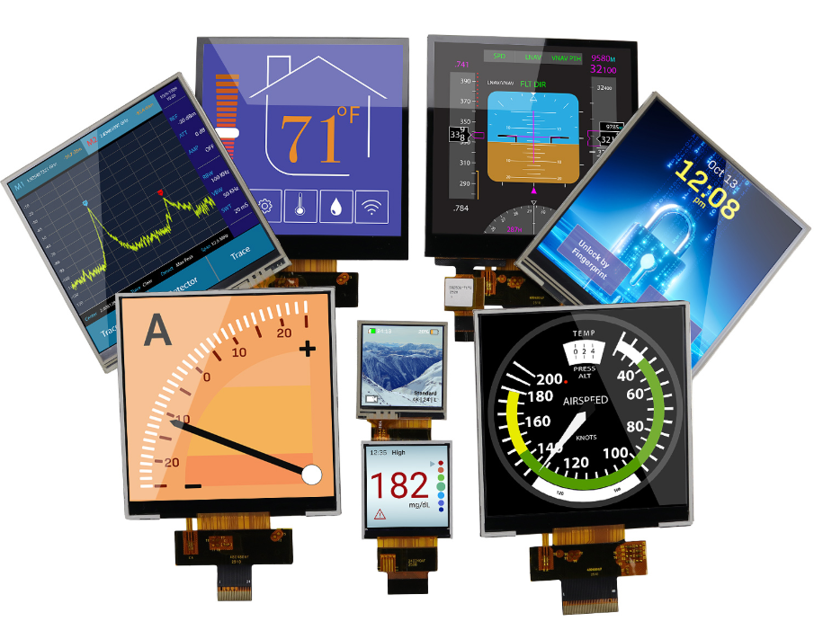 Newhaven Display Square IPS TFT LCDs