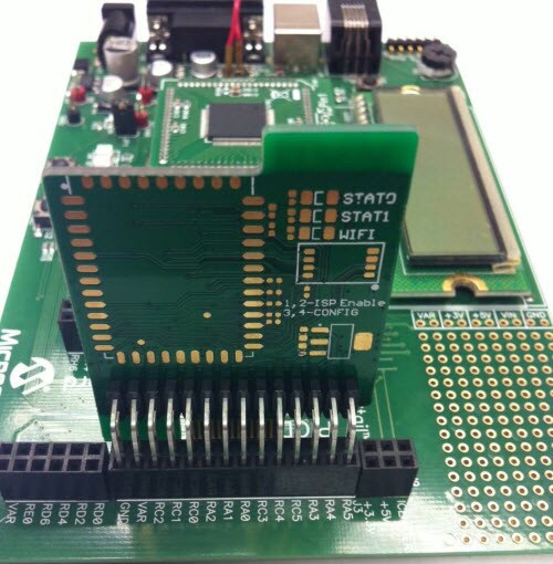 RN-171-PICtail Testplatine RN-171-PICtail Testplatine