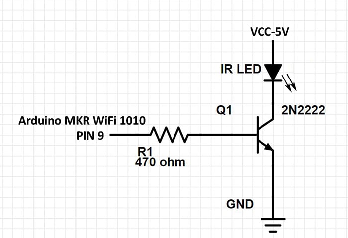 IR LED driver circuit