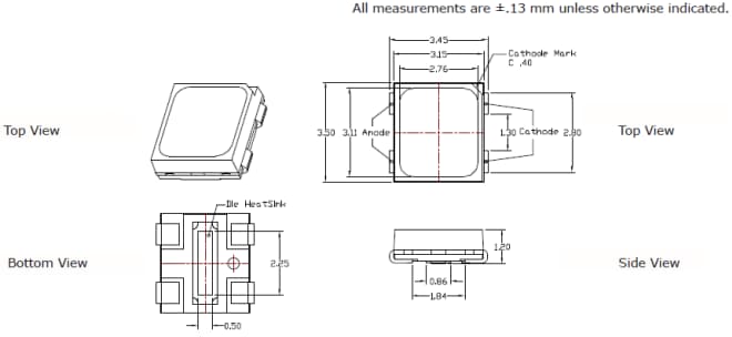 Mechanische Abmessungen