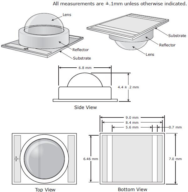 Mechanische Abmessungen