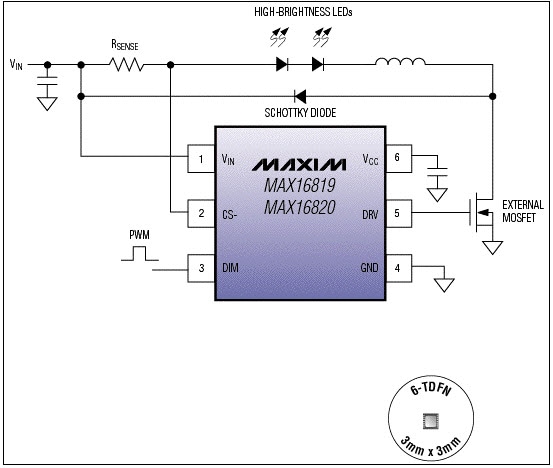 Typischer Betriebsschaltkreis